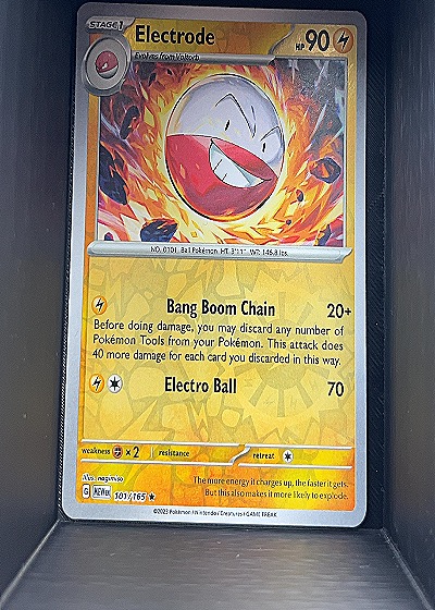 2022 Pokémon Scarlet & Violet 151 #101 Electrode — front