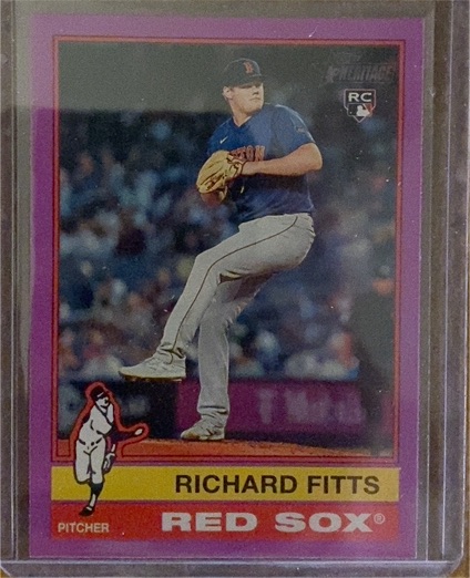 2025 Topps Heritage #471 Richard Fitts — front