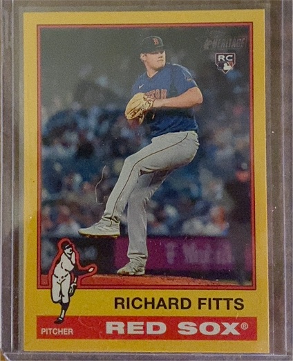 2025 Topps Heritage #471 Richard Fitts — front
