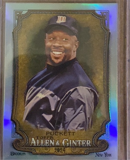 2024 Topps Allen & Ginter #153 Kirby Puckett — front
