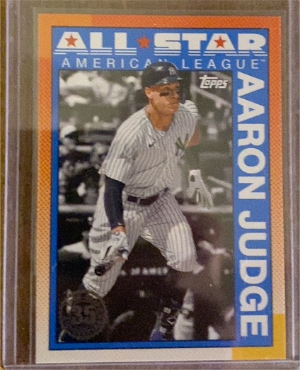2025 Topps Series 2 #90AS-12 Aaron Judge 1990 Topps Baseball 35th Anniversary All-Stars — front