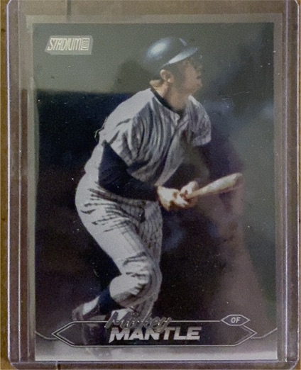 2024 Topps Stadium Club #136 Mickey Mantle — front