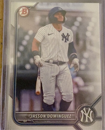 2022 Bowman Draft #BDC-75 Jasson Dominguez — front