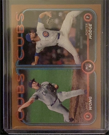 2024 Topps Update #US106 Porter Hodge / Jake Wong Rookie Combo — front