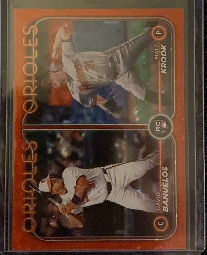 2024 Topps Update #US315 David Banuelos / Matt Krook — front