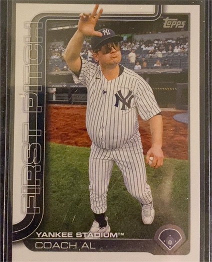 2025 Topps First Pitch #FP-4 Coach Al — front