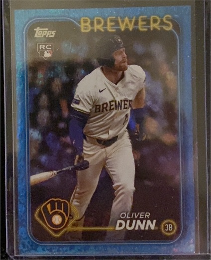 2024 Topps Chrome Update #USC135 Oliver Dunn — front