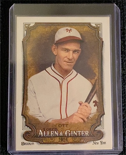 2024 Topps Allen & Ginter #119 Mel Ott — front