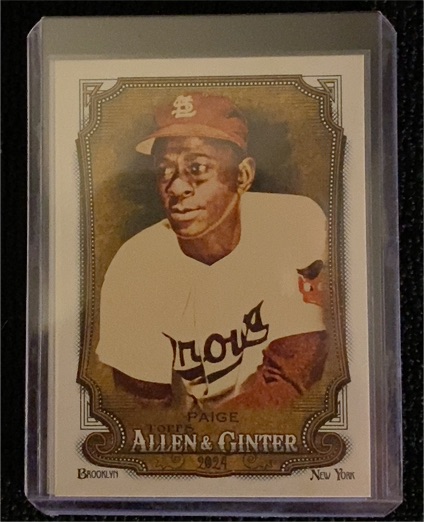 2024 Topps Allen & Ginter #134 Satchel Paige — front