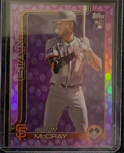 2025 Topps Series 1 #213 Grant McCray — front