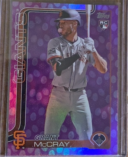 2025 Topps Series 1 #213 Grant McCray — front