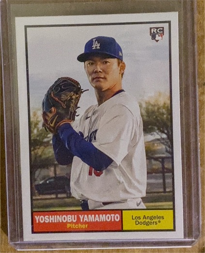 2024 Topps Archives #61 Yoshinobu Yamamoto — front