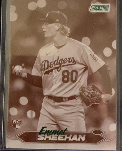 2024 Topps Stadium Club #126 Emmet Sheehan Sepia — front