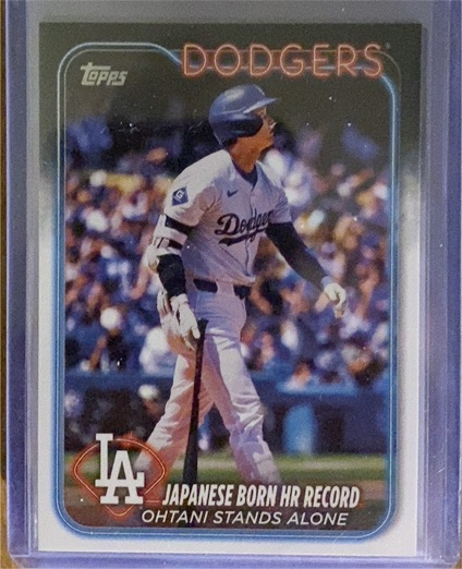 2024 Topps Update #US123 Shohei Ohtani Los Angeles Dodgers — front