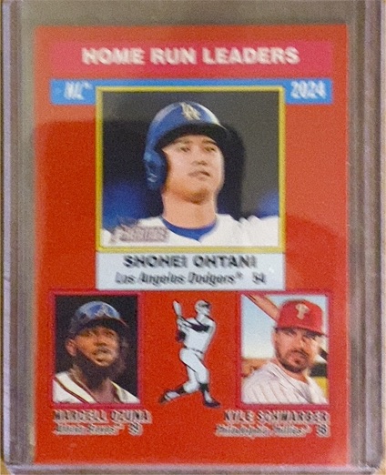 2025 Topps Heritage #193 Home Run Leaders Shohei Ohtani — front