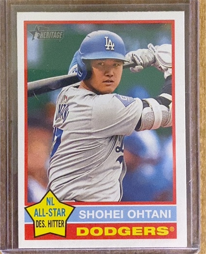 2025 Topps Heritage #148 Shohei Ohtani — front
