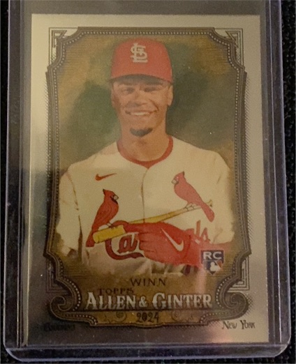 2024 Topps Allen & Ginter #24 Masyn Winn — front