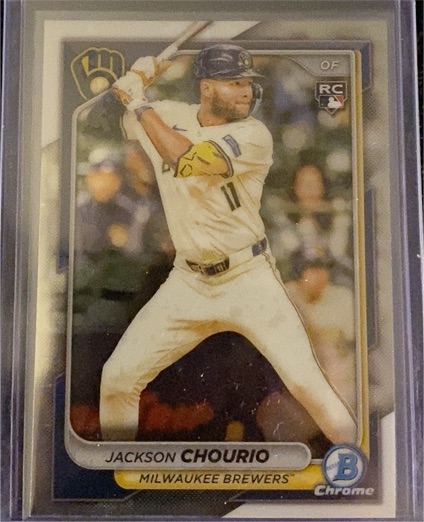2024 Bowman Chrome #69 Jackson Chourio — front
