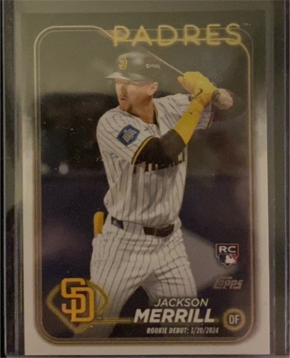 2024 Topps Update #US169 Jackson Merrill — front