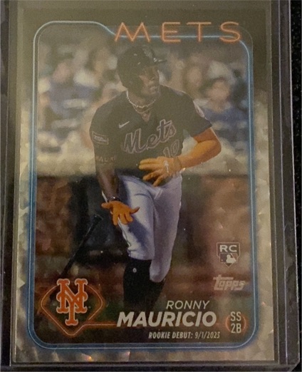 2024 Topps Update #US157 Ronny Mauricio — front