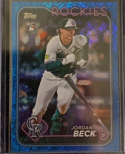 2024 Topps Chrome Update #USC20 Jordan Beck — front