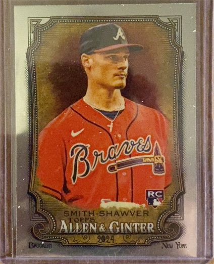 2024 Topps Allen & Ginter #27 AJ Smith-Shawver — front