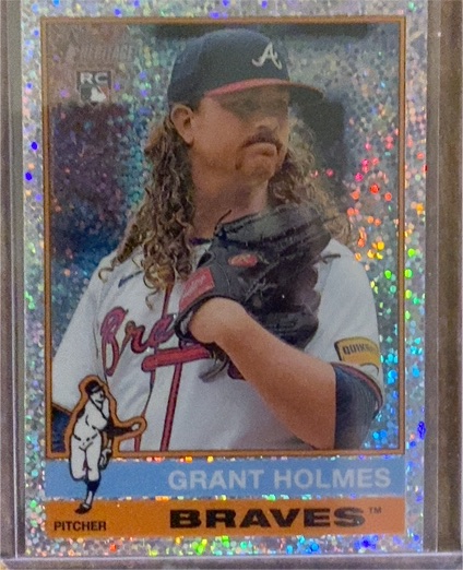 2025 Topps Heritage #22 Grant Holmes — front