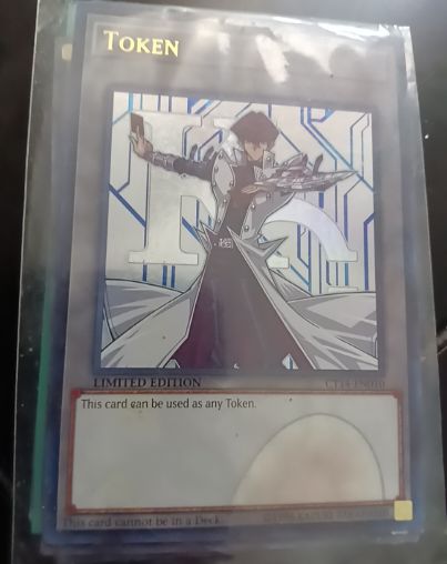 Yugioh 2017 CT14-EN010 Seto Kaiba Token — front