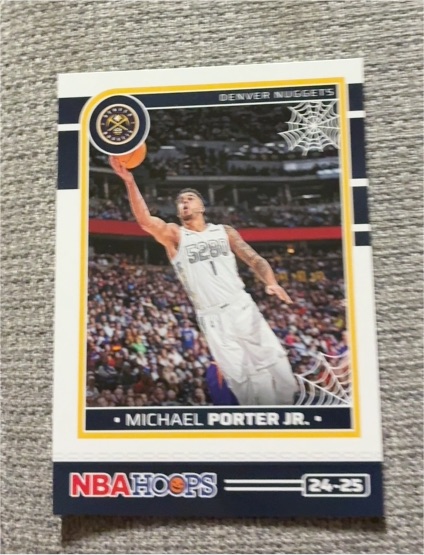 2024-25 Panini NBA Hoops #187 Michael Porter Jr. — front
