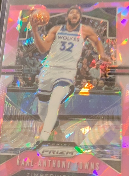 2019-20 Panini Prizm #161 Karl-Anthony Towns — front