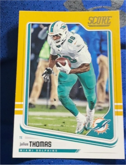 2018 Score #195 Julius Thomas — front
