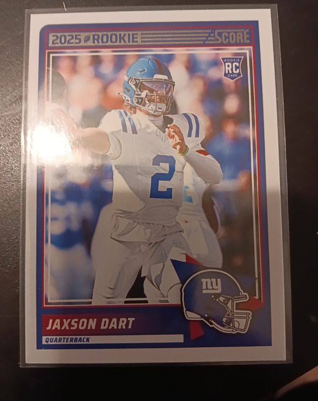 2025 Panini Score #35 Jaxson Dart — front