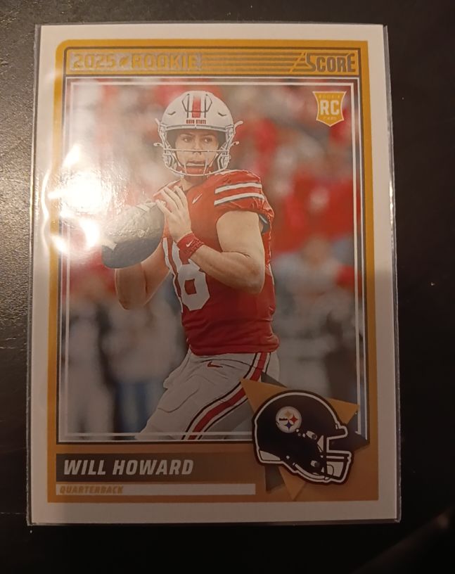 2025 Panini Score #3 Will Howard — front