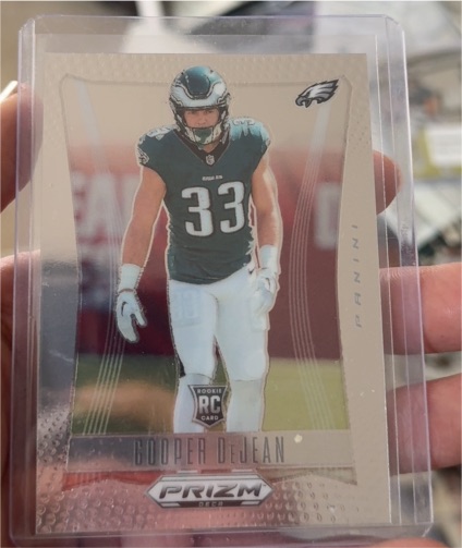 2024 Panini Prizm Deca #243 Cooper DeJean Rookie Card — front