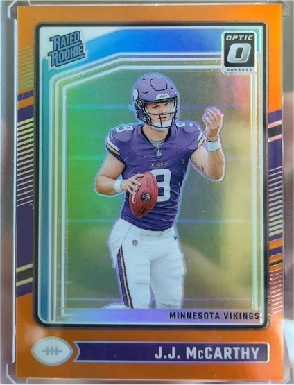 2024 Donruss Optic #235 J.J. McCarthy — front