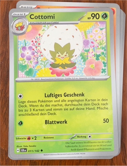 2024 Pokémon #011 Cottomi — front