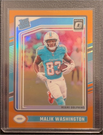 2024 Donruss Optic #272 Malik Washington — front
