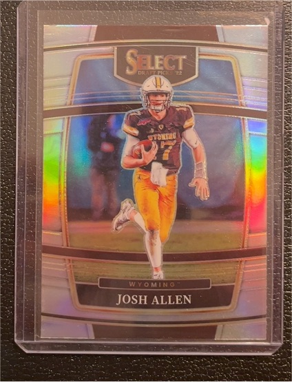 2022 Panini Select Draft Picks #100 Josh Allen — front