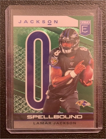 2020 Panini Donruss Elite #31 Lamar Jackson Spellbound — front