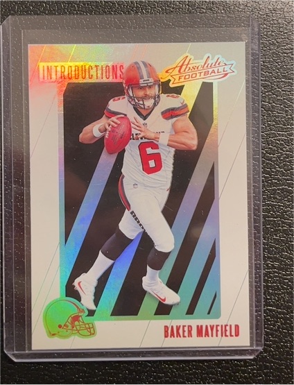 2018 Panini Absolute Introductions #IN-BM Baker Mayfield — front