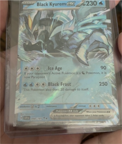 Black Kyurem ex 048/191 Surging Sparks — front