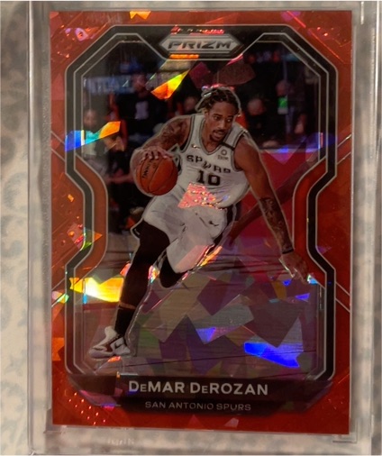 2020-21 Panini Prizm #210 DeMar DeRozan — front