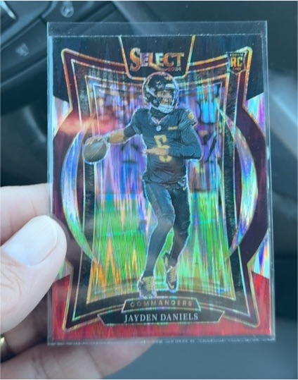 2024 Panini Select #26 Jayden Daniels — front