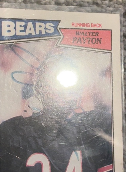 1987 Topps #73 Walter Payton — front