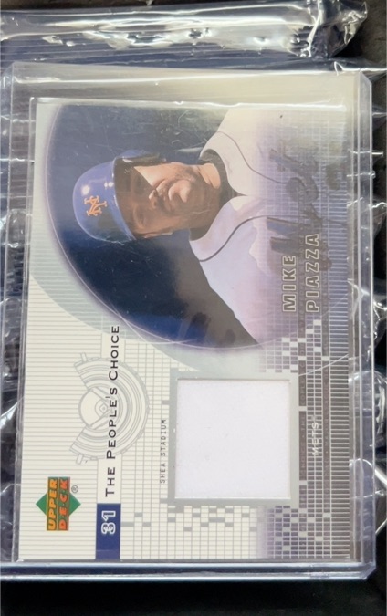 2002 Upper Deck #PJ-MP Mike Piazza The People's Choice — front
