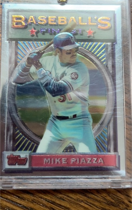 1993 Topps Finest #199 Mike Piazza — front