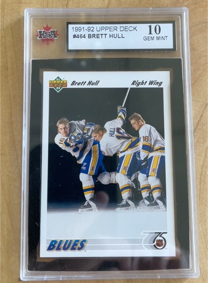 1991-92 Upper Deck #464 Brett Hull — front