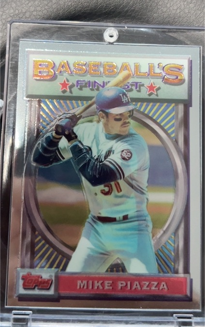 1993 Topps Finest #199 Mike Piazza — front