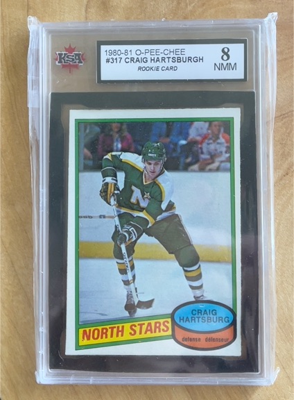1980-81 O-Pee-Chee #317 Craig Hartsburg — front