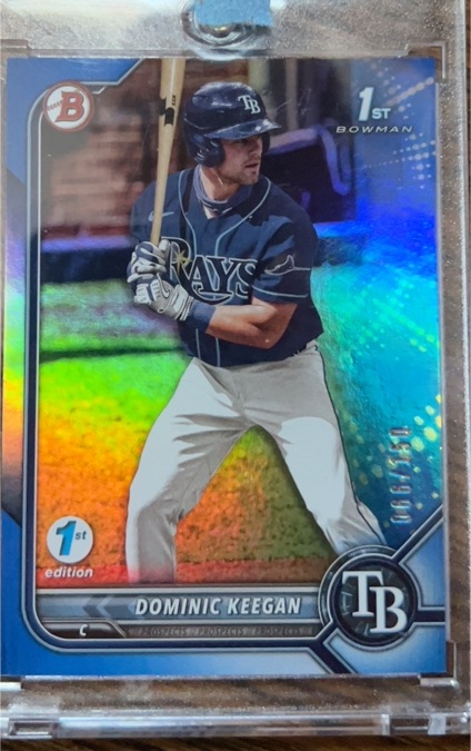 2022 Bowman Draft 1st Edition #BD-9 Dominic Keegan — front
